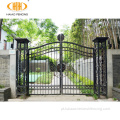 Melhor portão principal galvanizado e com revestimento de pó elegante